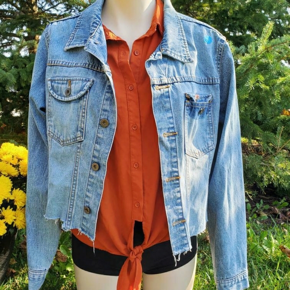 Cut off denim jacket - Picture 1 of 1